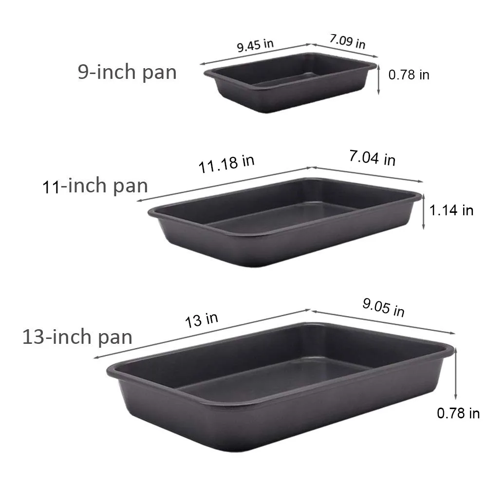 Non-Stick Rectangle Baking Pan 3