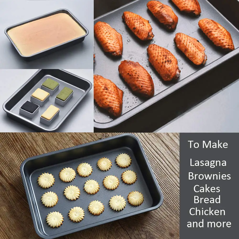 Non-Stick Rectangle Baking Pan 4
