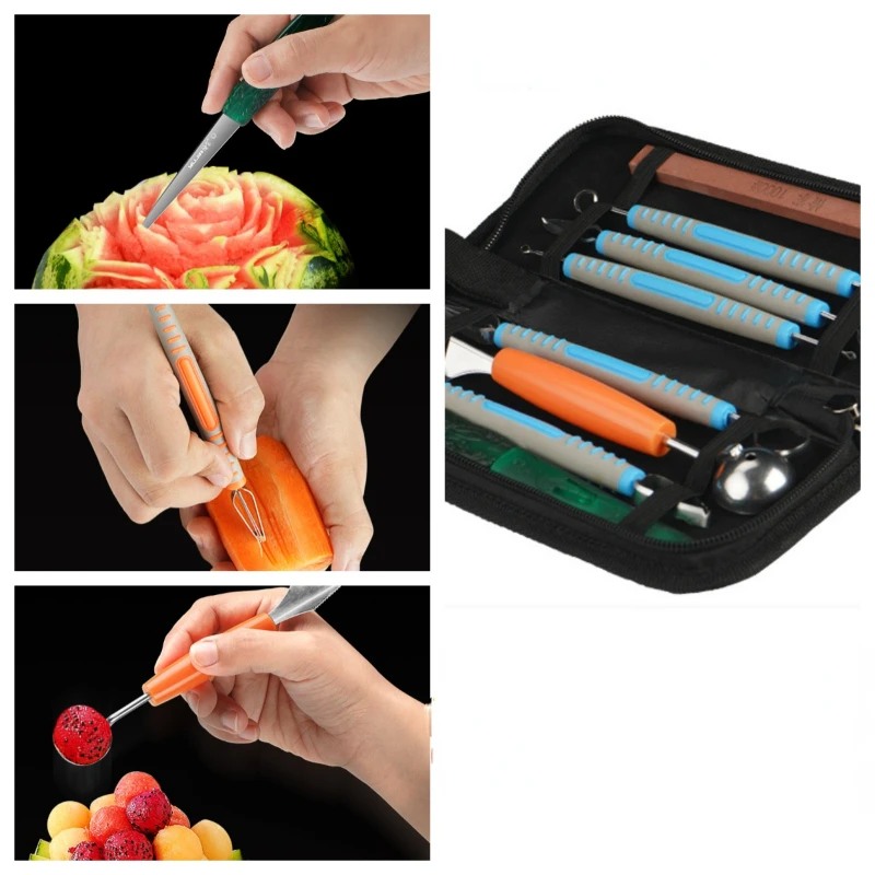 Fruit and Vegetable Carving Knife Set 1